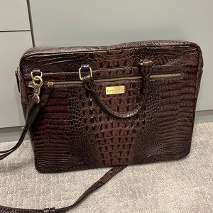 Brahmin laptop/ document bag- great condition